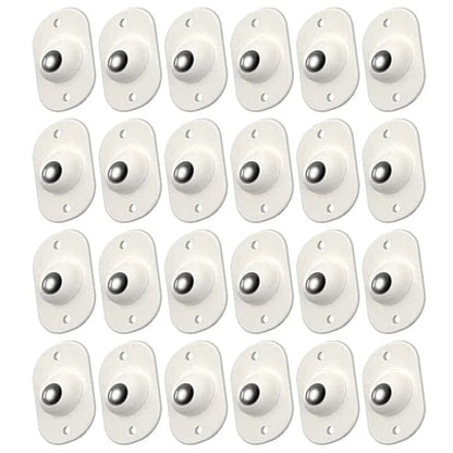 FurnitureWheels - Självhäftande 360° Roterande Möbler Hjul