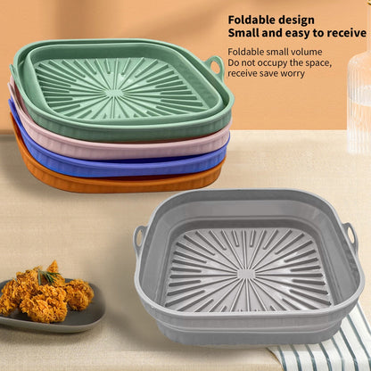 Globetrek° SiliconePan 1+1 GRATIS: Återanvändbar Luft Fritös Silikon Pan