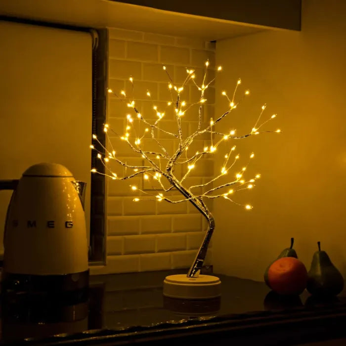Ljusträdet – julbelysning med varmvitt sken