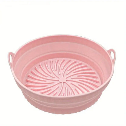 Globetrek° SiliconePan 1+1 GRATIS: Återanvändbar Luft Fritös Silikon Pan