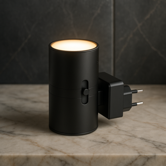 Ledsen™ NightLight: Modern Bärbar Dimbar Plug-In Natt Ljus