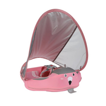 Kletshuts™ BabyFloat: Babypoolflotta Med Inbyggt Solskydd 