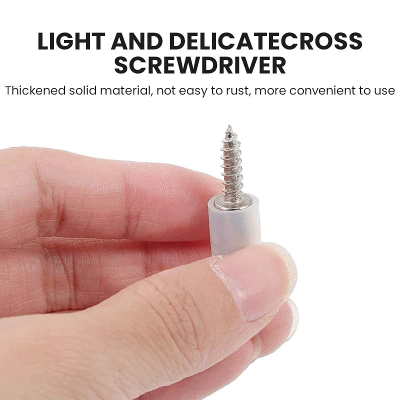 EasyScrew - Ingen Borrning, Lätt Skruv Och Stöd För Gummihylsa