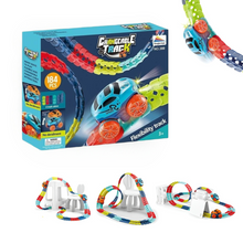 Kletshuts™ RaceTrack: Pedagogisk Rolig Kreativ Flexibel Racerbilsbana